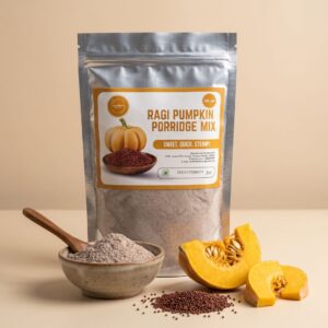 Ragi pumpkin porridge mix